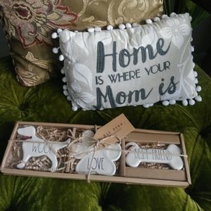 New Rae Dunn Christmas Dog Ornaments